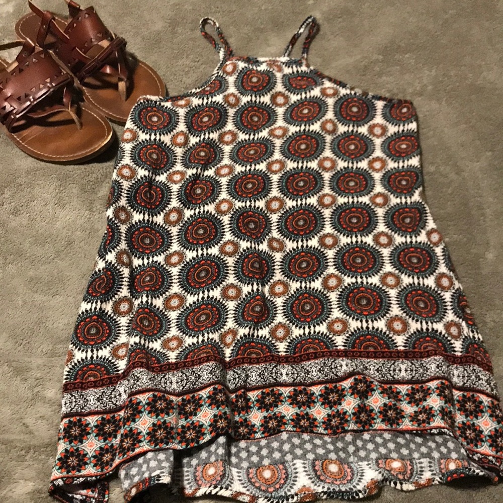Split-Side Boho Tank